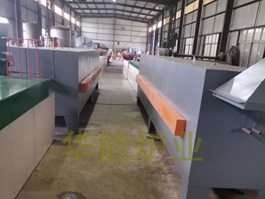 管式光亮退火線組裝調試